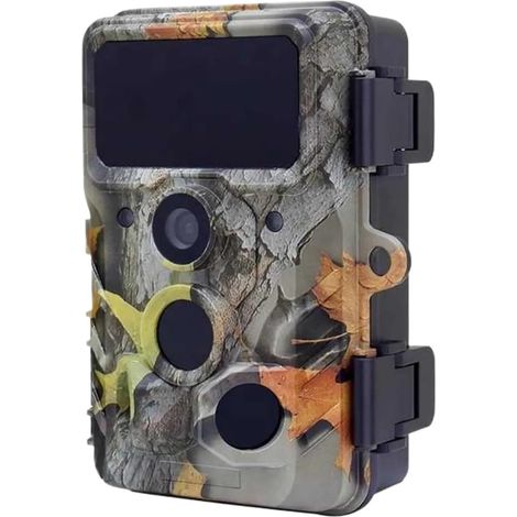 Caméra Faune Sauvage Caméra De Chasse Et Suivi des Sentiers, Contrôle WiFi 4K 30mp, Pièges avec Objectif Grand Angle 120 Degrés, for La Sécurité du Jardin Maison Surveillance Fiable Précise (1/5)