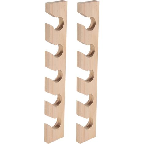 Porte-chapeaux mural en bois pour casquettes de baseball (1/5)