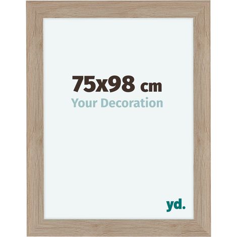 yd. - Cadre photo 75x98 - Chene Clair - MDF - Como (1/5)