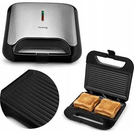 Apparecchio di cottura aigostar hus1075 750 W 2 panini (1/3)