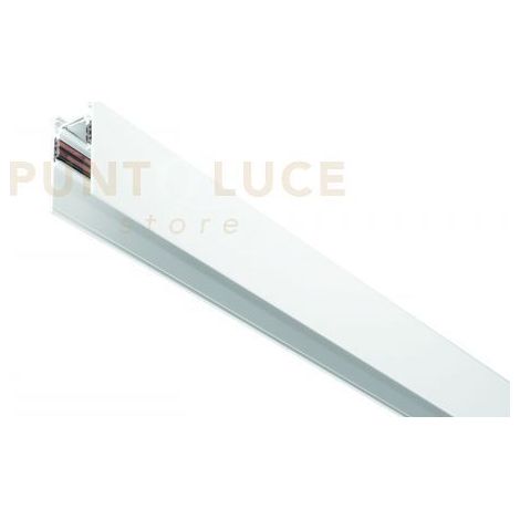 BINARIO MAGNETICO LINEARE A SUPERFICIE SEZIONABILE RETTANGOLARE BIANCO CM200