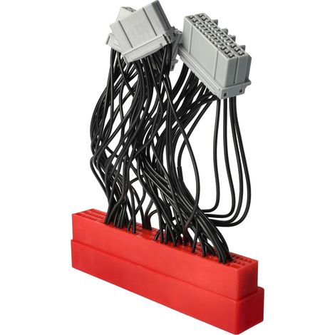 vhbw OBD2 - Cable adaptadorl OBD2A ECU a OBD1 para dispositivos de dianosis OBD compatible Honda Prelude, Acura Integra, Civic, Accord