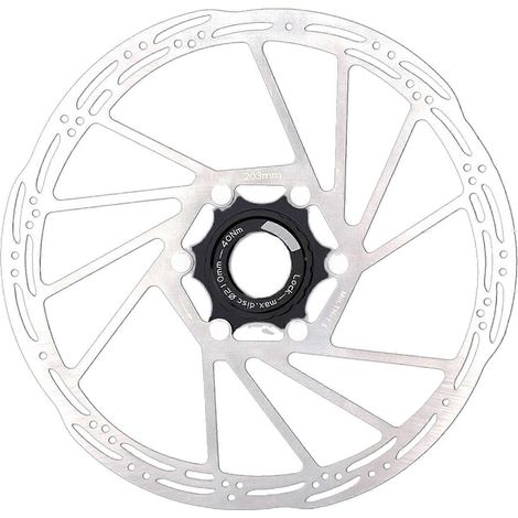 Disque de frein Center Lock résistant à la corrosion. Installation facile. Idéal pour les cyclistes. (1/4)