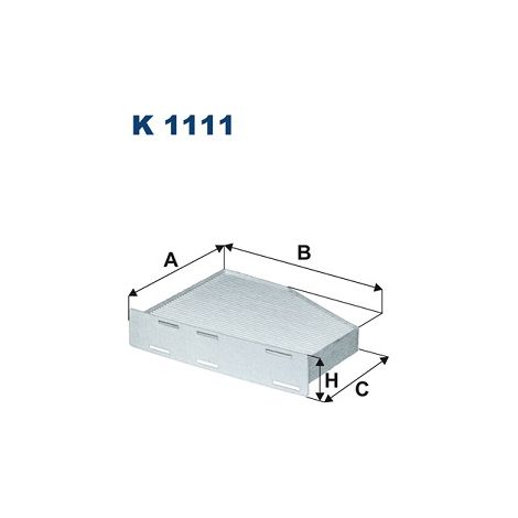 Filtro abitacolo FIL K 1111 filtron