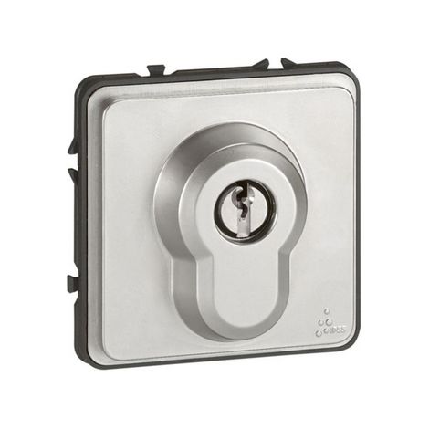 Interrupteur à clé 2 positions 6A 250V Soliroc IK10 IP54 LEGRAND 077874 (1/2)