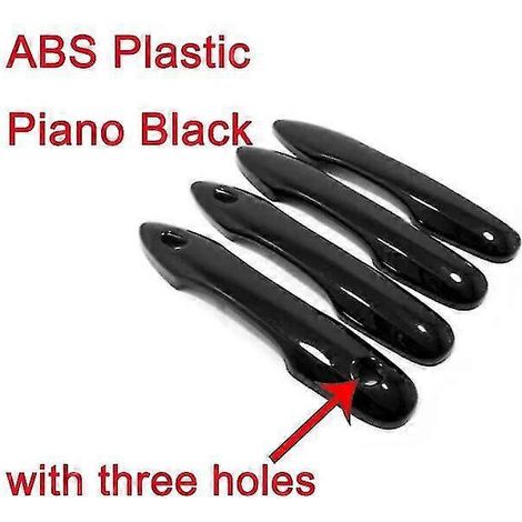 Türgriffabdeckung aus ABS/Stahl, Rahmen, Armlehnenverkleidung, Handlauf, Außenzubehör für Toyota Corolla Cross XG10 2022 2023 2024+--ABS-Kunststoff 6