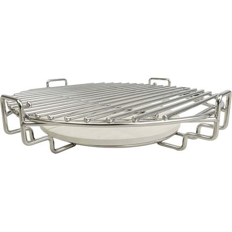 Système de cuisson modulaire en acier inoxydable Patton pour kamado 15-16"