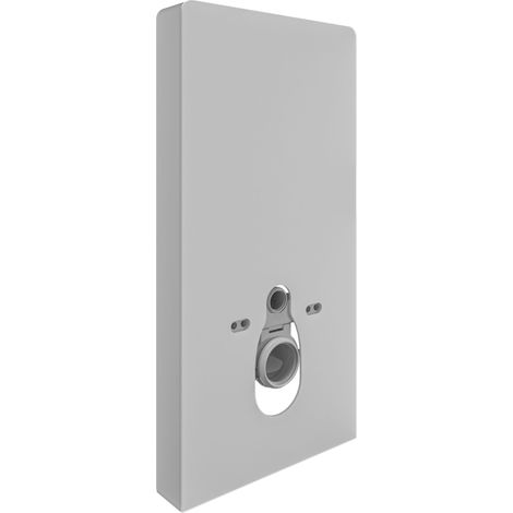 Bernstein – Sanitärmodul 805S mit sensorgesteuerter Spültechnik – berührungslos – 2-Mengen-Spülung – Aluminiumgestell – 8 mm Sicherheitsglas – Farbe Weiß (1/5)