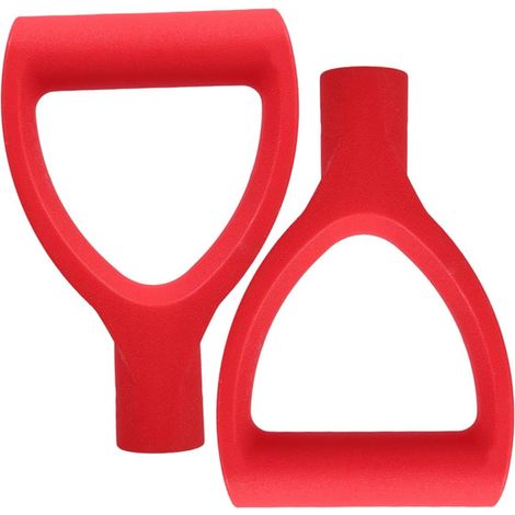 2pièces Poignées de Rechange pour Pelle à Neige Ergonomiques Forme d Accessoires de Jardinage pour Outils de Déneigement Intérieur Diamètre (1/5)