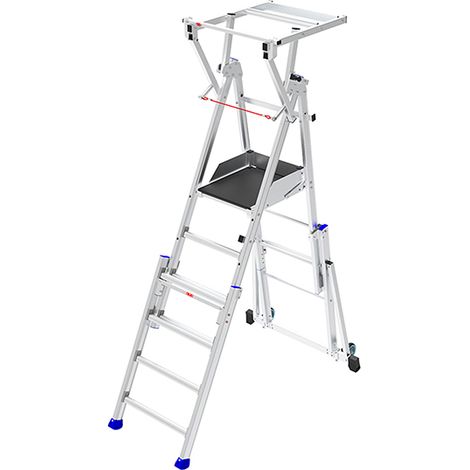 Scaletta da 6 a 9 gradini - Alt. di lavoro max. 4.23m - PIRC250 (1/5)