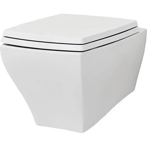 Water Jazz sospeso cm. 54x36 bianco lucido con fissaggio incluso (1/5)