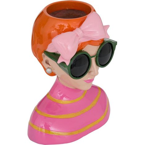Vase Della Femme 17,5x13,4x22,5cm - Atmosphera créateur d'intérieur (1/3)