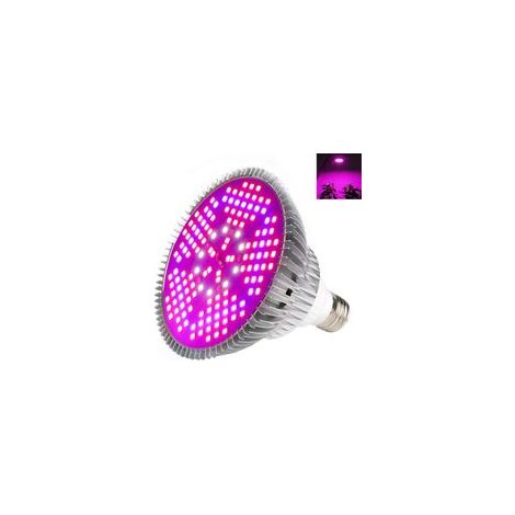 E27 100W LED-Pflanzenlampe mit 150 Vollspektrum-LEDs für Blumen, Gemüse, Gewächshäuser und Gärten (1/4)
