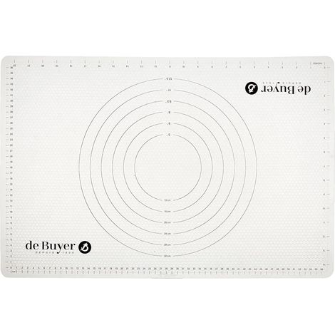 Tapis de préparation anti-adhérent en silicone avec marquages (1/5)
