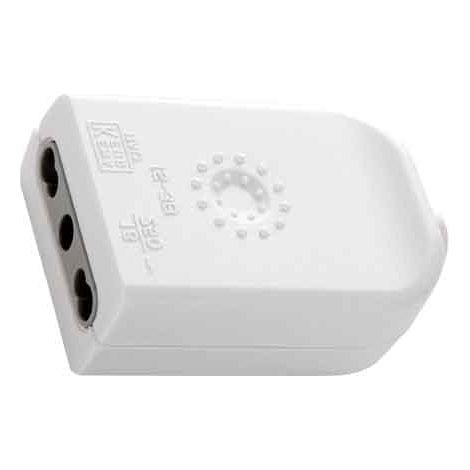 PRESA MOBILE 10/16A 2P+T - Grigio