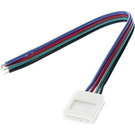 Conector de esquina con soldadura para cinta RGB 12V
