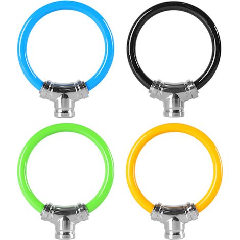 Antivol de vélo VTT/vélo de route, câble renforcé, anneau en alliage, étanche, antivol-AquaForge (1/2)