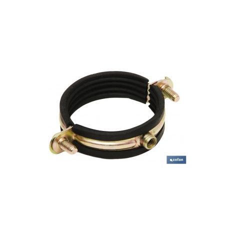 Pack de 10 colliers isophoniques 60mm pour vis métrique
