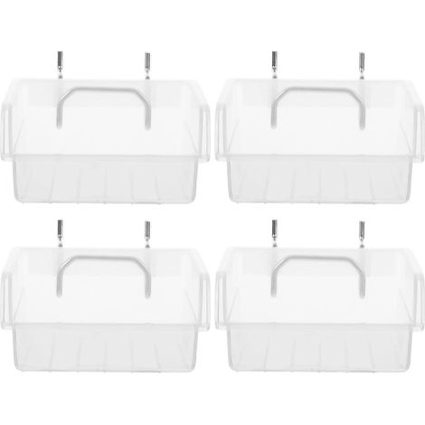 Accessoires pour panneau perforé, boîte à outils pour panneau perforé, ensemble de rangement pour garage (4 pièces) (1/5)
