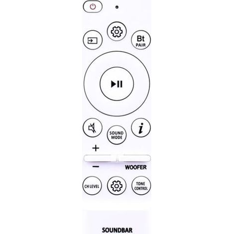 AH81-15047A Replacement Remote Control for Samsung Soundbar HW-Q700B HW-Q6CB HW-Q600B HW-Q67CB HW-Q990B HW-Q810B HW-Q710B HW-Q910B HW-Q750B HW-Q930B HW-Q800B HW-Q60B HW-Q990B/ZA HW-Q935B (1/5)