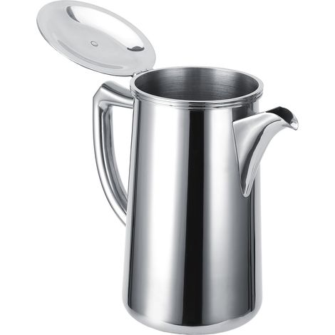 Isolierflasche aus Edelstahl 304, multifunktionale Kaltwasser-Teekanne, Handkaffeemaschine, Kaltwasserkrug (1/5)