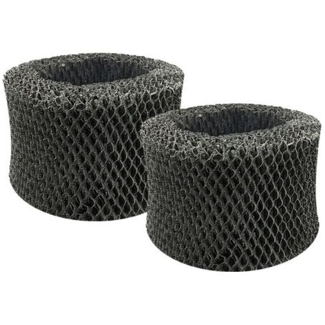 Paquet de 2 Filtres Humidificateur FY2401 FY2401/10 Compatible avec Philips HU4801, HU4802, HU4803, HU4811, HU4813, Remplacement Noir (1/4)