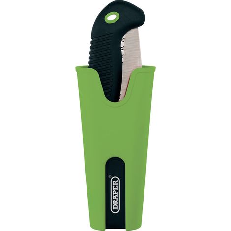 Draper Folding Pruning Saw and Holster Set with 180mm Carbon Steel Blade – 2-Piece Comfort Grip Folding Saw and Holder Set (1/2)