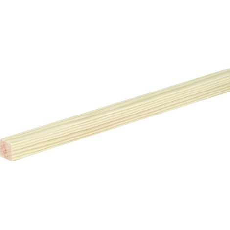 FN Neuhofer Flachleiste 240 cm 13 x 13 mm Fichte/Kiefer Leisten (1/3)