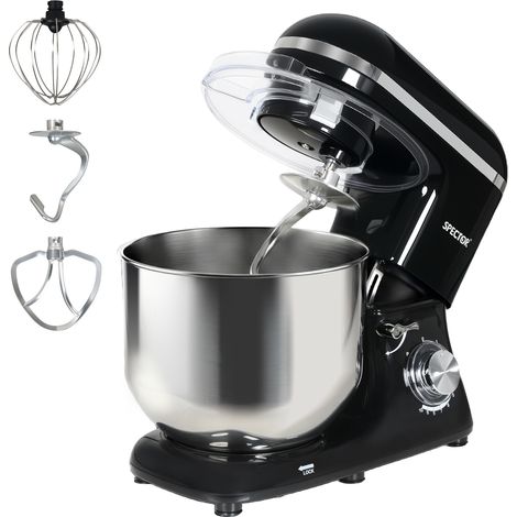 Spector Electric Food Stand Mixer 8L Stainless Steel Mixing Bowl 1300W 10 Speeds