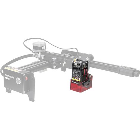 Creality Ender-3 S1 Module laser CV 24 V 1,6 W Tête laser compatible avec machine à découper CNC Pro/Ender-3 Plus CV-01 PRO Mise au point précise Absorption de suie Protection des yeux Convient pour l