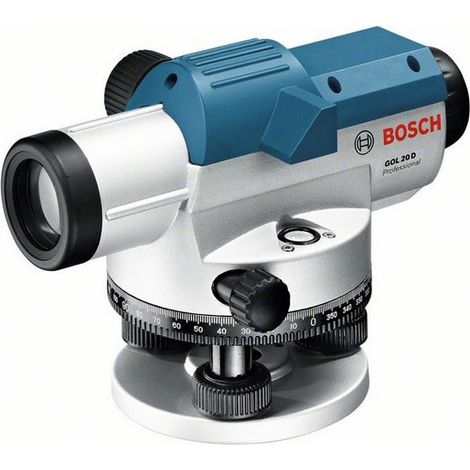 Bosch - Livellatore ottico, portata 120 m, con accessori 0601068402