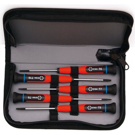 Jeux de 5 tournevis torx® micro - MOB (1/2)