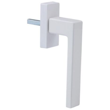 QORVA-1 Pcs Poignée de Fenêtre en Alliage d'aluminium, Universelle Poignées de Fenêtre Verrouillage de Remplacement Droite Gauche de Fenêtre avec Fixation (1/4)
