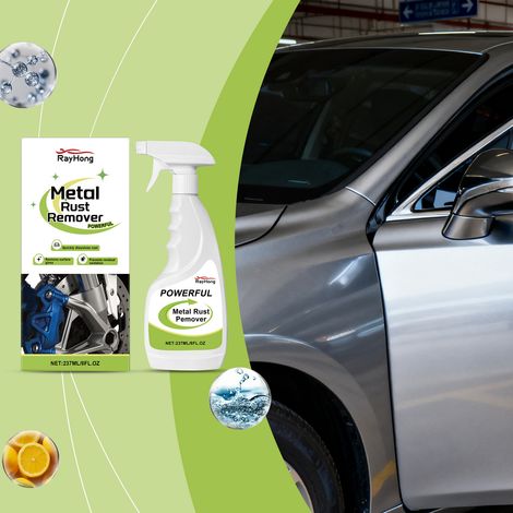 Rust-removing spray, convenient for rust removal, cleaning, and corrosion prevention suitable for various metal materials -- 237ML (1/5)