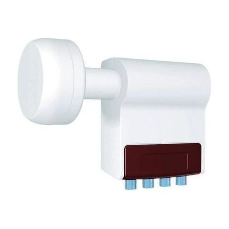 LNB Quad numérique - Inverto - Red Classic - 23 mm - Réception satellite - Universel