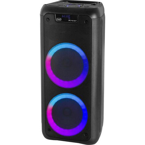 Trevi XF 600 Amplificador Karaoke, 80W con BT, Color: Negro (1/4)