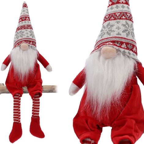 Gnomo nano come regalo di Natale Babbo Natale gnomo grande (1/5)