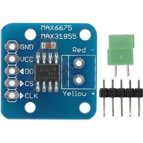 temperature sensor MAX6675, Module of Thermocouple of Type K, DIY, 3-5V DC, -200 °C + 1350 °C