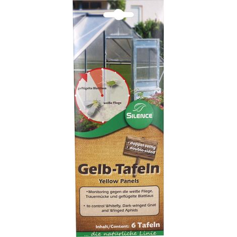 Silence Gelbtafeln - 6 Tafeln