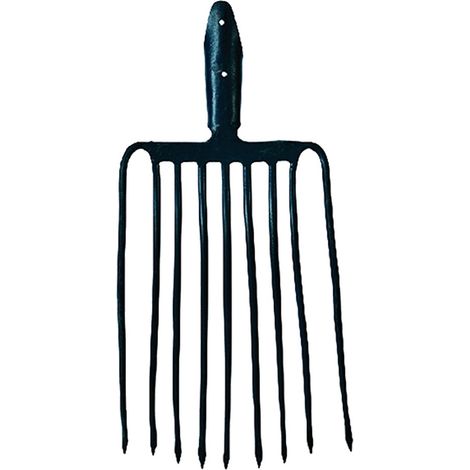1PZ FORCA PER GHIAIA 9 denti