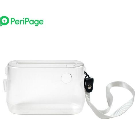 PeriPage Transparent Protective Case Cover with Portable Hand Rope for A9/A9s/A9 Pro/Q9s Mini Pocket (1/5)