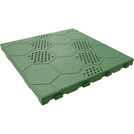 PIASTRELLA PER GIARDINO DRENANTE 'EASY' cm 40 x 40 x h 2,5 (1/5)