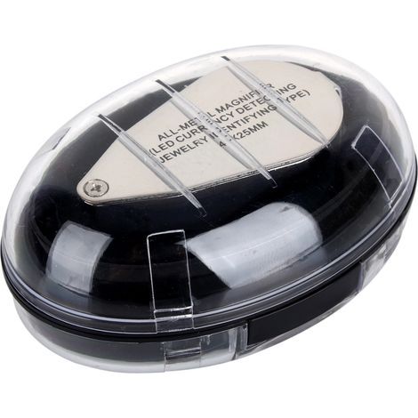 Loupe de Bijoutier LED Pliable 40X avec Boîtier pour Expertise et Appraisal d'Artisanat (1/5)