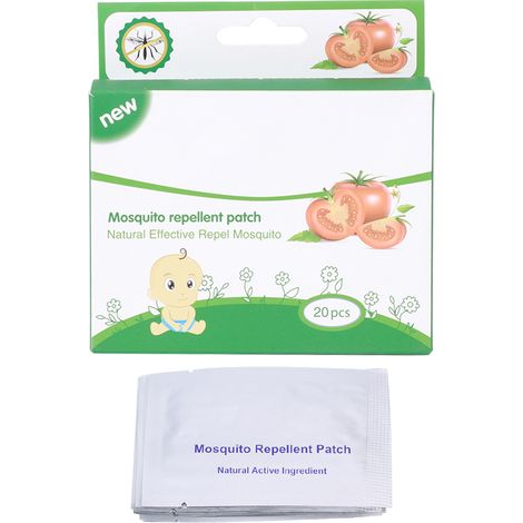 20 autocollants anti-moustiques naturels, patchs répulsifs pour bébé, motifs cartoon, protection efficace contre les insectes (1/5)