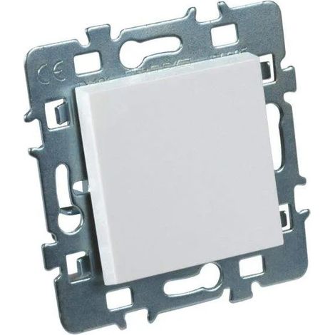 Mécanisme Bouton Poussoir Debflex Bouton Poussoir Simple Avec Cache Blanc - Debflex