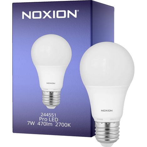 Noxion Pro LED E27 Poire Dépolie 5.5W 470lm - 827 Blanc Très