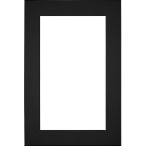 yd. - Cadre photo  - Noir - Carton 630 g/m2 - (1/4)