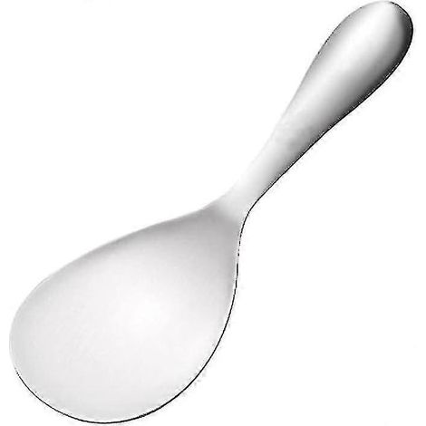 Cuillère de service, cuillère en acier inoxydable 304, cuillère à risotto, grande cuillère à riz (1/5)