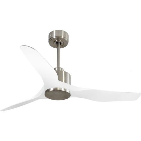 Ventilatore da soffitto Reversibile Termostato Wifi Motore CC Tetti inclinati Telecomando Adattatore 2/3 lame Hypersilence Memoria PURLINE ThassosD127C0364981