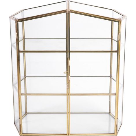 3-Tier Glass Jewelry Box for Makeup (1/5)
